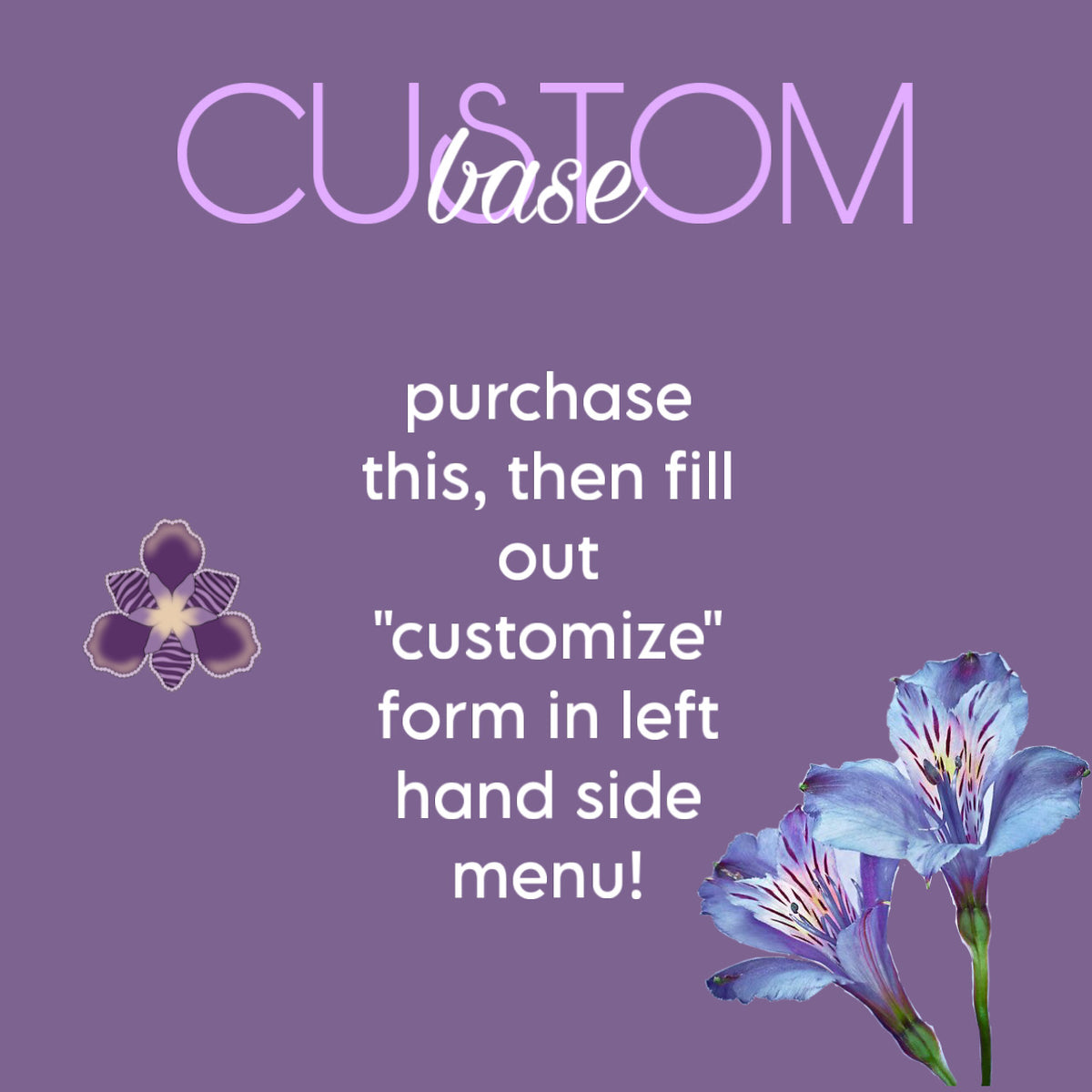 CUSTOMIZE A PIECE